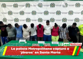 La policía Metropolitana capturó a “jíbaros” en Santa Marta