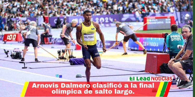 Arnovis Dalmero clasificó a la final olímpica de salto largo.