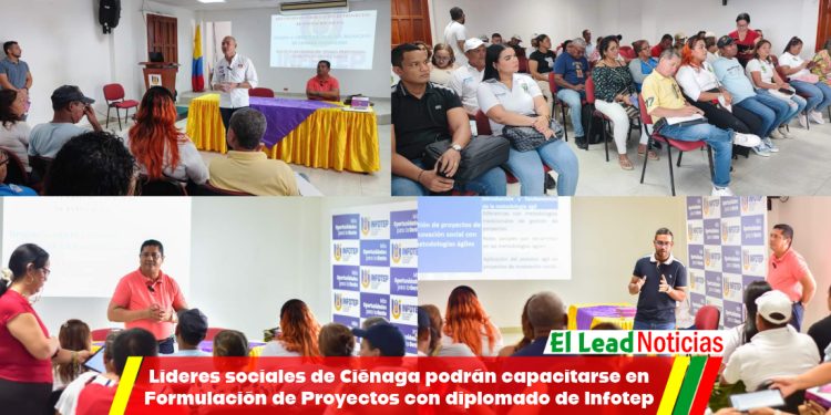 Líderes sociales de Ciénaga podrán capacitarse en Formulación de Proyectos con diplomado de Infotep