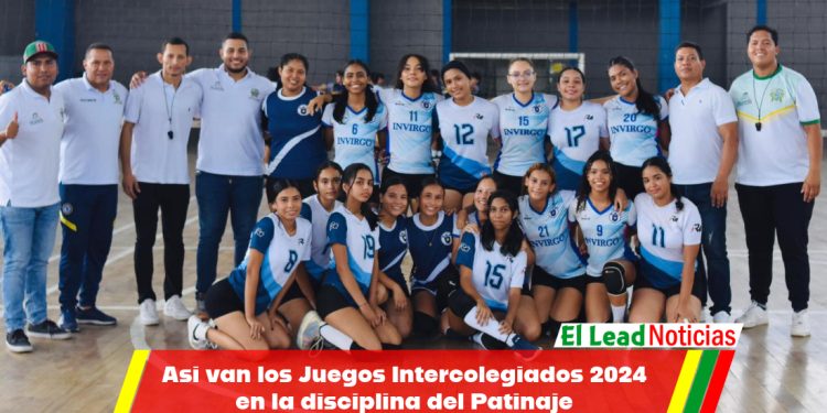 Asi van los Juegos Intercolegiados 2024 en la disciplina del Patinaje