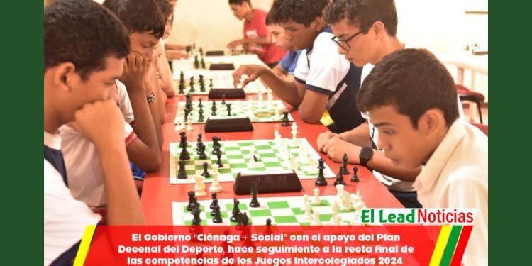 El Gobierno “Ciénaga + Social” con el apoyo del Plan Decenal del Deporte, hace seguimiento a la recta final de las competencias de los Juegos Intercolegiados 2024.