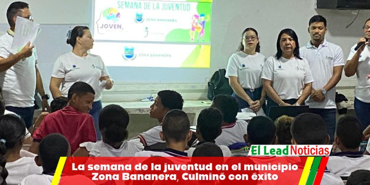 La semana de la juventud en el municipio Zona Bananera, Culminó con éxito