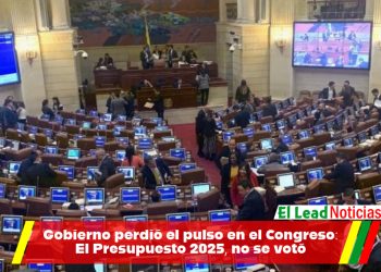 Gobierno perdió el pulso en el Congreso: El Presupuesto 2025, no se votó
