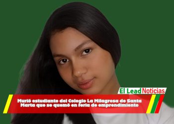 Murió estudiante del Colegio La Milagrosa de Santa Marta que se quemó en feria de emprendimiento