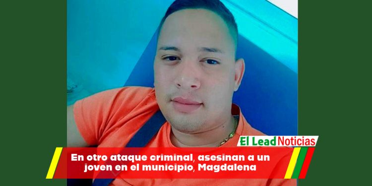 En otro ataque criminal, asesinan a un joven en el municipio, Magdalena