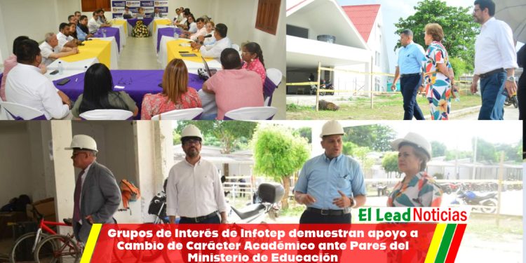 Grupos de Interés de Infotep demuestran apoyo a Cambio de Carácter Académico ante Pares del Ministerio de Educación