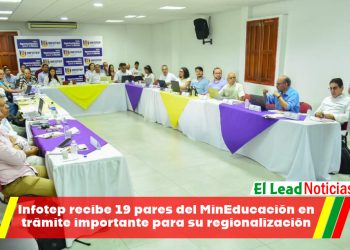 Infotep recibe 19 pares del MinEducación en trámite importante para su regionalización