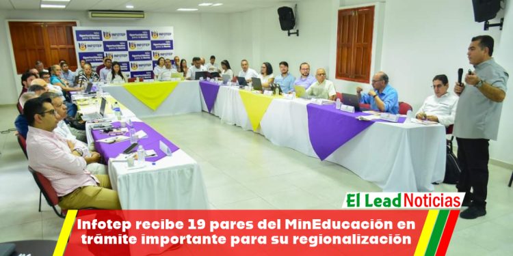Infotep recibe 19 pares del MinEducación en trámite importante para su regionalización