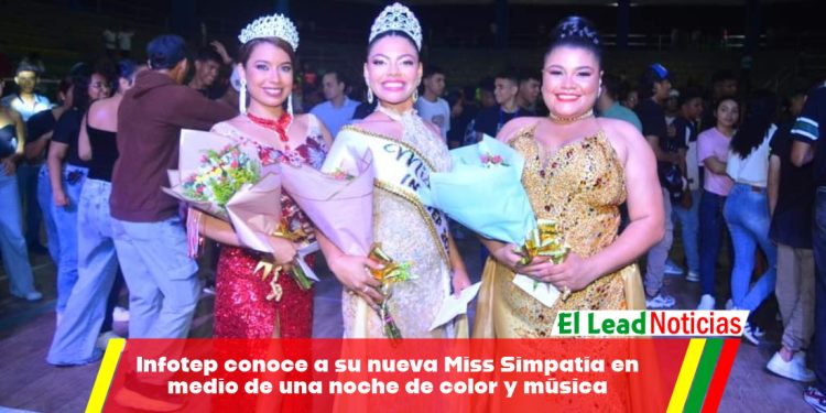 Infotep conoce a su nueva Miss Simpatía en medio de una noche de color y música