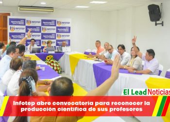 Infotep abre convocatoria para reconocer la producción científica de sus profesores