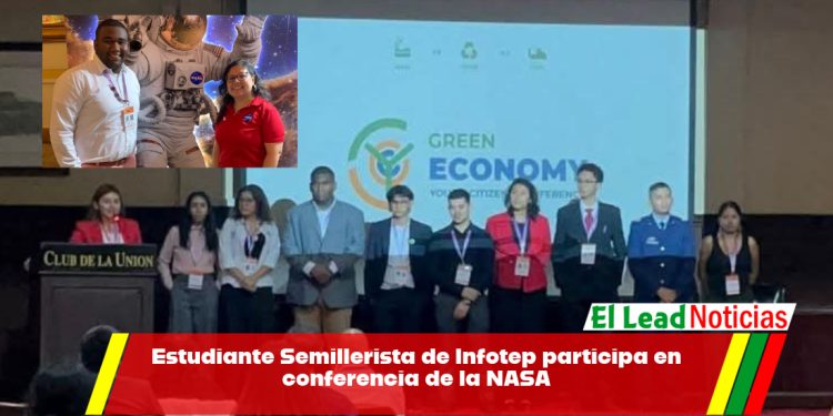 Estudiante Semillerista de Infotep participa en conferencia de la NASA