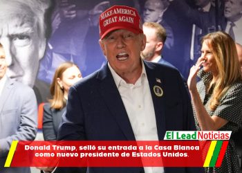Donald Trump, selló su entrada a la Casa Blanca como nuevo presidente de Estados Unidos.