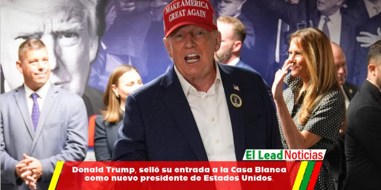 Donald Trump, selló su entrada a la Casa Blanca como nuevo presidente de Estados Unidos.