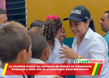 La alcaldía ofrece los servicios de Sisben en Candelaria, Orihueca y Gran Vía en el municipio Zona Bananera.