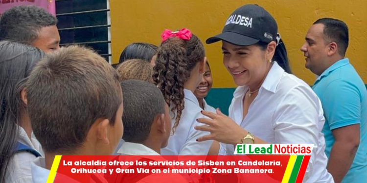 La alcaldía ofrece los servicios de Sisben en Candelaria, Orihueca y Gran Vía en el municipio Zona Bananera.