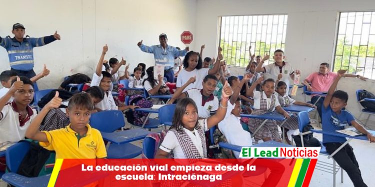 La educación vial empieza desde la escuela: Intraciénaga