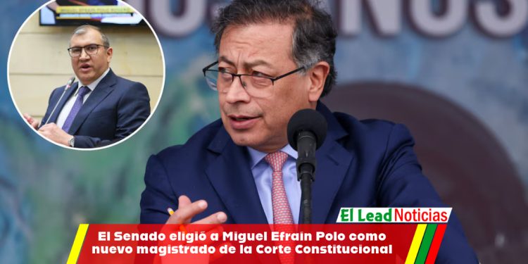 El Senado eligió a Miguel Efraín Polo como nuevo magistrado de la Corte Constitucional