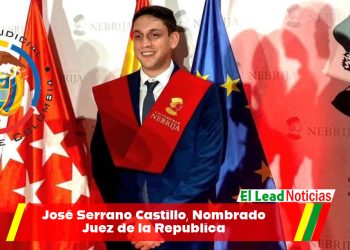 José Serrano Castillo, Nombrado Juez de la Republica