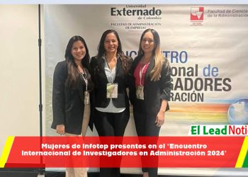 Mujeres de Infotep presentes en el “Encuentro Internacional de Investigadores en Administración 2024”