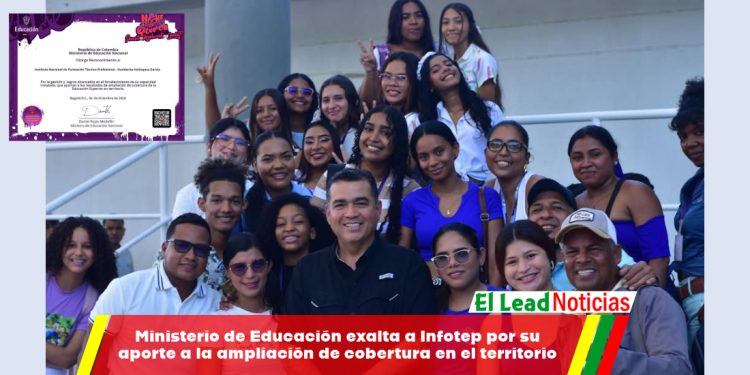 Ministerio de Educación exalta a Infotep por su aporte a la ampliación de cobertura en el territorio