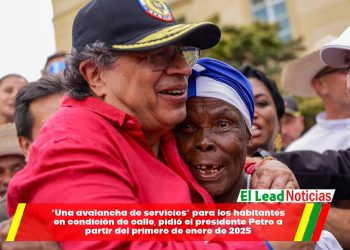 “Una avalancha de servicios” para los habitantes en condición de calle, pidió el presidente Petro a partir del primero de enero de 2025