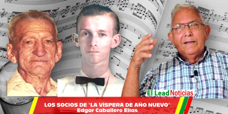 LOS SOCIOS DE «LA VÍSPERA DE AÑO NUEVO»: Edgar Caballero Elías.