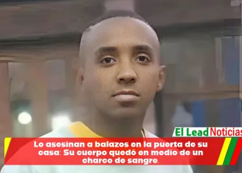 Lo asesinan a balazos en la puerta de su casa: Su cuerpo quedó en medio de un charco de sangre.