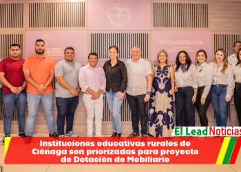 Instituciones educativas rurales de Ciénaga son priorizadas para proyecto de Dotación de Mobiliario