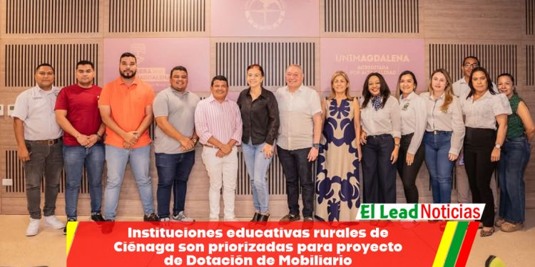 Instituciones educativas rurales de Ciénaga son priorizadas para proyecto de Dotación de Mobiliario