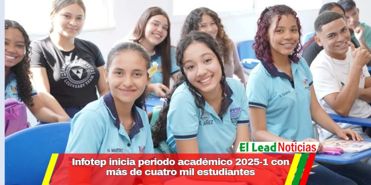 Infotep inicia periodo académico 2025-1 con más de cuatro mil estudiantes