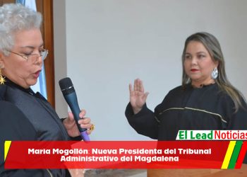 María Mogollón: Nueva Presidenta del Tribunal Administrativo del Magdalena