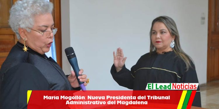 María Mogollón: Nueva Presidenta del Tribunal Administrativo del Magdalena