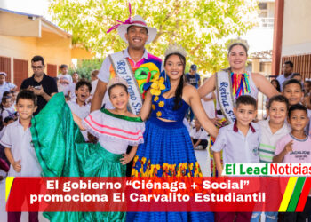 El gobierno “Ciénaga + Social” promociona El Carvalito Estudiantil