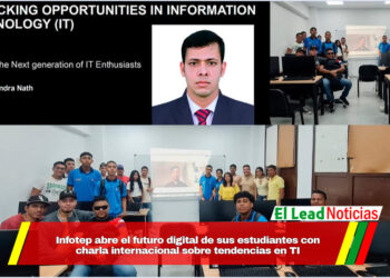Infotep abre el futuro digital de sus estudiantes con charla internacional sobre tendencias en TI