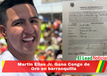 Martin Elías Jr. Gana Congo de Oro en barranquilla