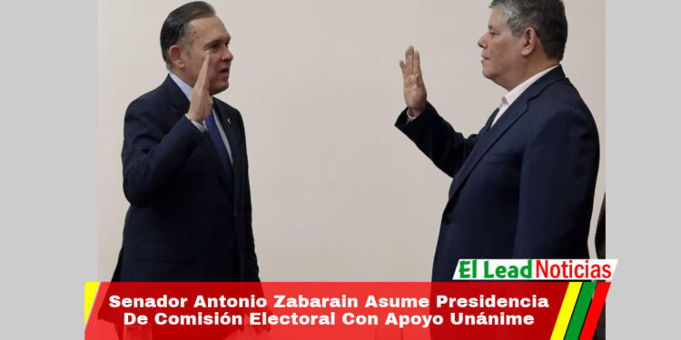 Senador Antonio Zabarain Asume Presidencia De Comisión Electoral Con Apoyo Unánime