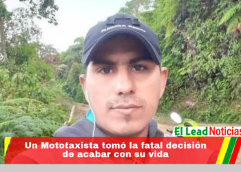 Un Mototaxista tomó la fatal decisión de acabar con su vida