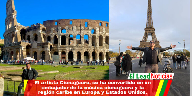 El artista Cienaguero, se ha convertido en un embajador de la música cienaguera y la región caribe en Europa y Estados Unidos. 