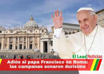 Adiós al papa Francisco en Roma: las campanas sonaron durísimo