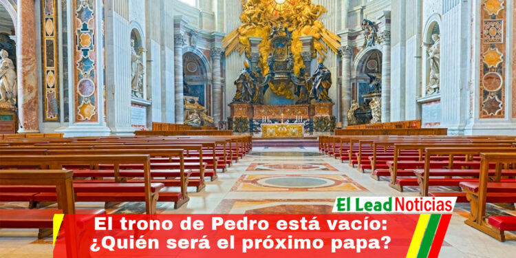 El trono de Pedro está vacío: ¿Quién será el próximo papa?