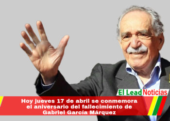 Hoy jueves 17 de abril se conmemora el aniversario del fallecimiento de Gabriel García Márquez