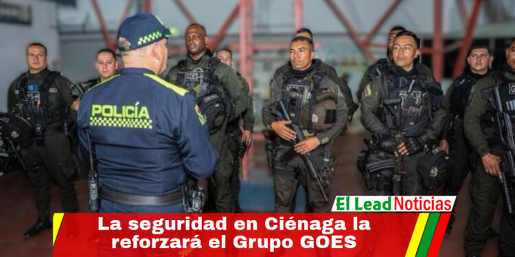 La seguridad en Ciénaga la reforzará el Grupo GOES 