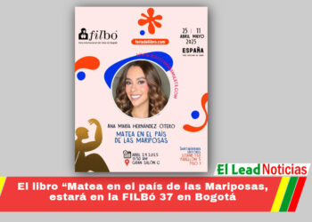 El libro “Matea en el país de las Mariposas, estará en la FILBó 37 en Bogotá