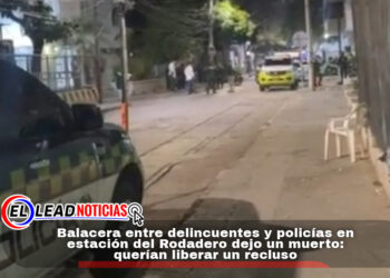 Balacera entre delincuentes y policías en estación del Rodadero dejo un muerto: querían liberar un recluso