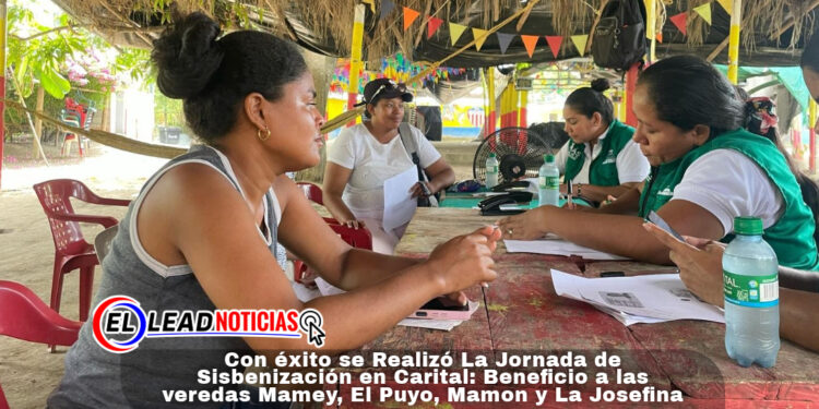 Con éxito se Realizó La Jornada de Sisbenización en Carital: Beneficio a las veredas Mamey, El Puyo, Mamon y La Josefina