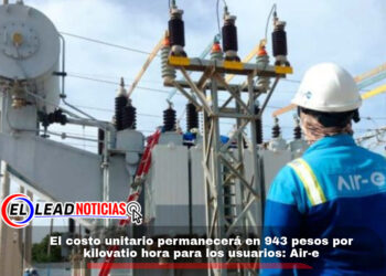 El costo unitario permanecerá en 943 pesos por kilovatio hora para los usuarios: Air-e