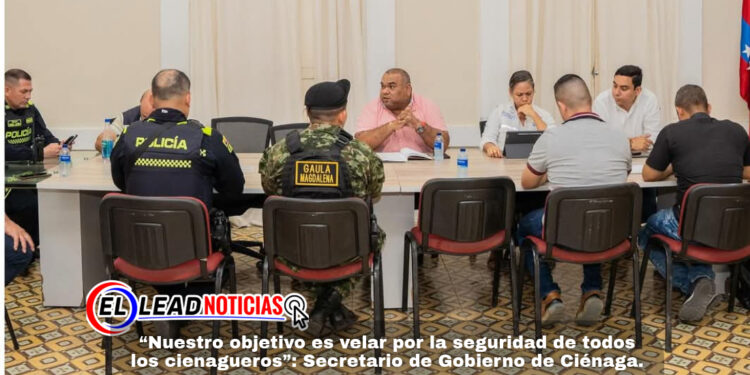 “Nuestro objetivo es velar por la seguridad de todos los cienagueros”: Secretario de Gobierno de Ciénaga.