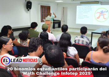 20 binomios estudiantiles participarán del ‘Math Challenge Infotep 2025’