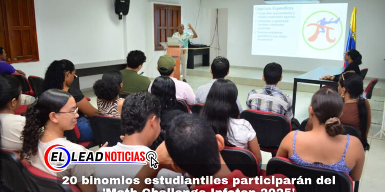 20 binomios estudiantiles participarán del ‘Math Challenge Infotep 2025’