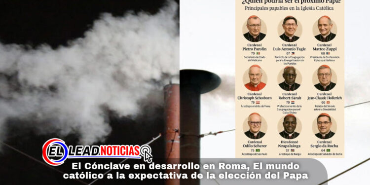 El Cónclave en desarrollo en Roma, El mundo católico a la expectativa de la elección del Papa